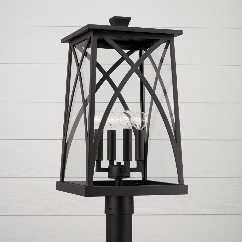 Capital Lighting - Marshall - 4 Light Outdoor Post Lantern In Transitional