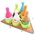 thumbnail image 3 of Chien de Compagnie Bowling Toy Formation Sportive Éducative Nourriture Cachée Mâcher Toys Interactive Toy, 3 of 8
