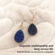 thumbnail image 4 of Sonducket 1 par de pendientes colgantes para mujer, el mejor regalo para fiesta, accesorios de joyería, ropa portátil, suministro a juego, aleación Type3 NO3 Sonducket AP009623-13B, 4 of 6