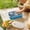 Blue, variant on QuanTara Green Microwave Safe Lunch Box, 3-Compartment Bento Container with Soup Cup, 8.26x4.52x2.75in Leak-Proof Meal Prep Box for Office, Daily Commute & Outdoor Use