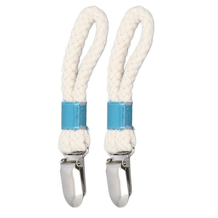 

Domqga Kitchen Towels Clip Hanging Clips Hook 2PCS Cotton Rope Towel Clip Wear Resistant Towel Clips For Home Kitchen Bathroom Cupboards Hanging Towels