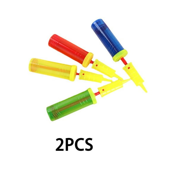 FACEGA 2Pcs Balloon Pump Portable Manual Inflator for Balloons,Efficient Handy Balloon Inflator for Fun Activities,Random