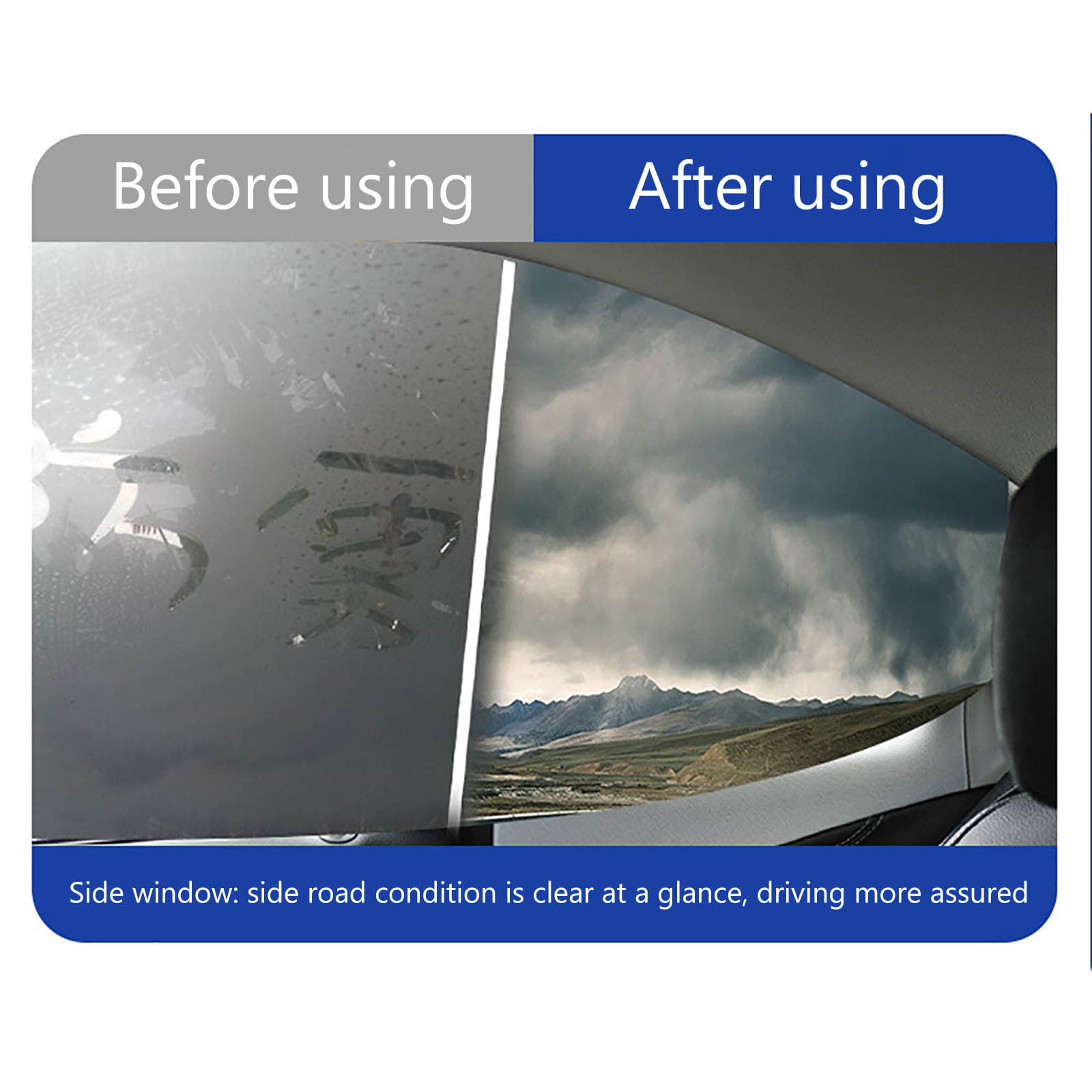 Anti-Fog Spray for Car Windows and Mirrors –
