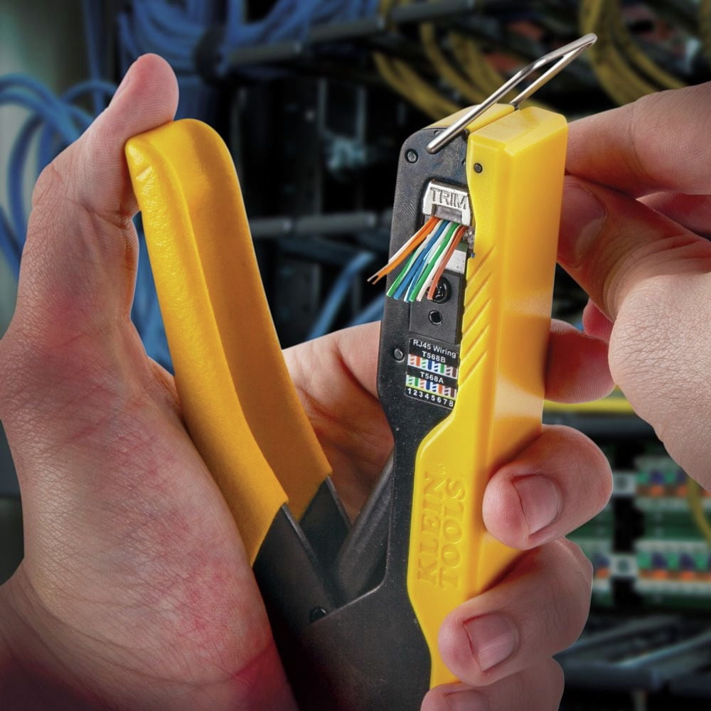 Klein Tools Compact Pass Thru Modular Crimper