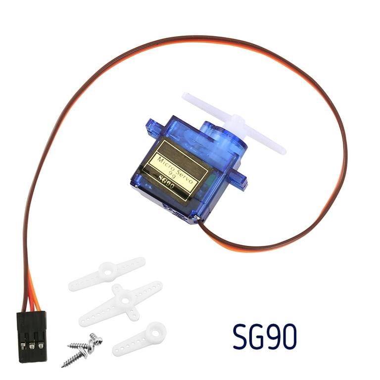 SG90 9G Micro Servo for RC Models Servo Motors for RC Robot Arm Hand  Helicopter Airplane Car Boat Remote Control Toys, Mini Servos for Arduino  Project 