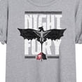 thumbnail image 3 of How to Train Your Dragon - Night Fury Flight - Women's Oversized T-Shirt, 3 of 5