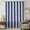 Navy, White, Indigo, variant on Striped Grey Sheer Curtains 45 Inches Long, Farmhouse Line Stripes Classic Light Filering Curtains, Breathable Simi Curtain Privacy Drapes for Kitchen Bathroom Lightweight Small Window Treatment