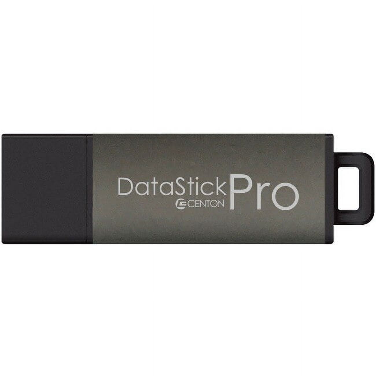 Centon USB 2.0 Datastick Pro (Charcoal Metallic), 64GB