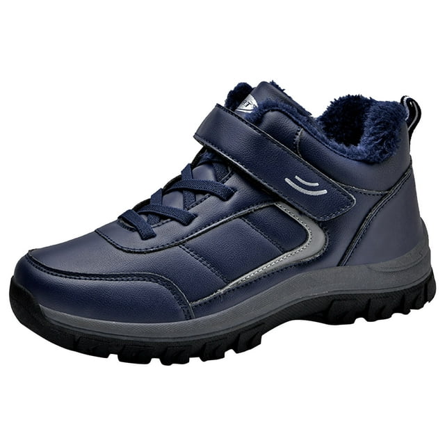 Dsscvnef Bottes de Neige pour Femmes Hiver Chaudes Confortables Chaussures Décontractées Extérieures à la Mode Style Minimaliste Couple Épaissi