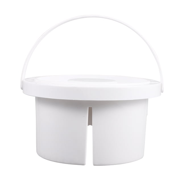 Bañera de cepillo de pintura de pintura 1pc con soporte de cepillo y bandeja de color