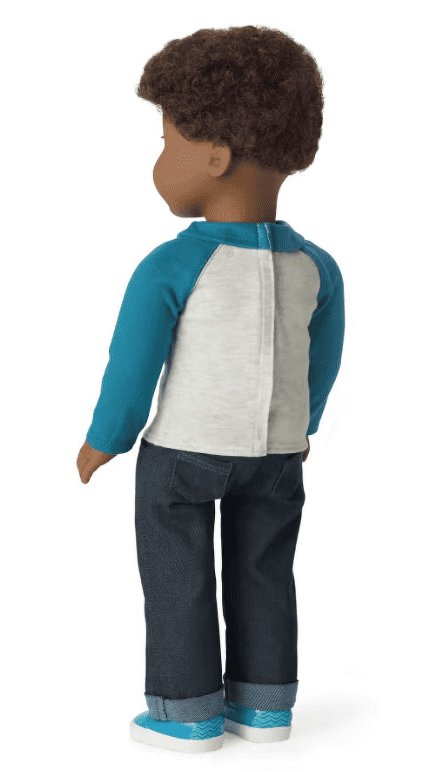 American Girl Truly Me 18 inch Boy Doll 77 with Brown Eyes Dark-Brown Hair Deep Skin