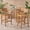 Teak, variant on Jaxson Outdoor Rustic Acacia Wood Barstool (Set of 4), Teak