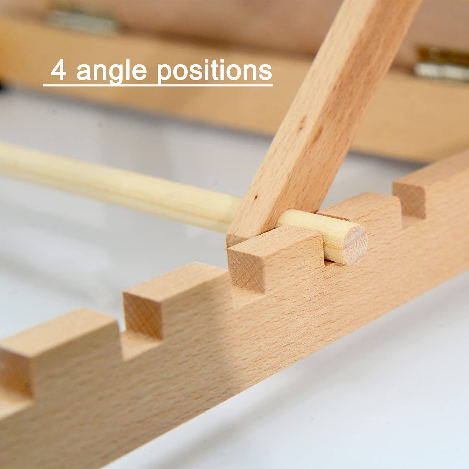 A2 Extra Large Adjustable Tabletop Painting Easel,Drawing and Sketching Board, Book Holder, Book Stands, Tilt Height Adjustable, Portable Easel Stand
