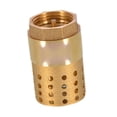 thumbnail image 2 of Válvula de retención de cobre para bombas de pozo, válvula de pie, prevención de reflujo, buen sellado. DN25 Con Agujeros, 2 of 9