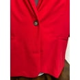 thumbnail image 2 of NY Collection Womens Plus Work Wear Business One-Button Blazer, 2 of 4
