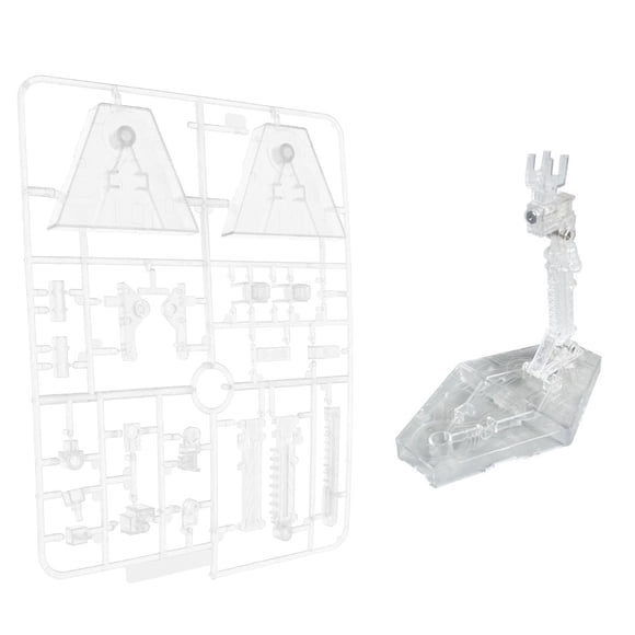 Lot de 5 Supports d'Exposition pour Figurines Articulées, Base de Support de Modèle de Poupée Jouet pour SD BB RG HG 1/144 Modèles d'Exposition