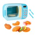 thumbnail image 1 of Ensemble de Jouets de Cuisine Micro-Ondes pour Enfants Électroménager - Bleu 13pcs, 1 of 8