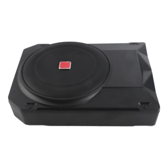 Subwoofer del Asiento, Sensibilidad de Entrada Ajustable de Entrada de Entrada de Alto Nivel de 2.5 Ohmios Potencia de 800W 10 Pulgadas Subwoofer Acto Control Remoto para El