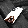 thumbnail image 4 of WIRESTER Shockproof Soft Rubber Cover Case for Samsung Galaxy S25 6.2" 2025, Basset Hound Dog, 4 of 5