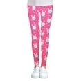 thumbnail image 5 of Yuyuekeji 3 Packs Little Girls Stretch Leggings Little Kids Soft Pants Size 4-12T, 5 of 5