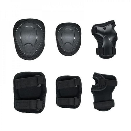 

Brand Clearance!! 6Pcs Kids Protective Gear Set Bike Knee Pads and Elbow Pads With Wrist Guards For Children Skate Riding Riding