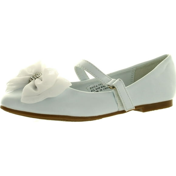 Girls' White Dress Shoes