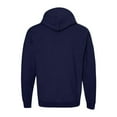 thumbnail image 3 of HaHaHappy Men's Hoodie Sweatshirt Pullover Fleece Hooded Athletic Sweat Shirt Drawstring Hoodies Long Sleeve Kangaroo Pockets Navy L, 3 of 5