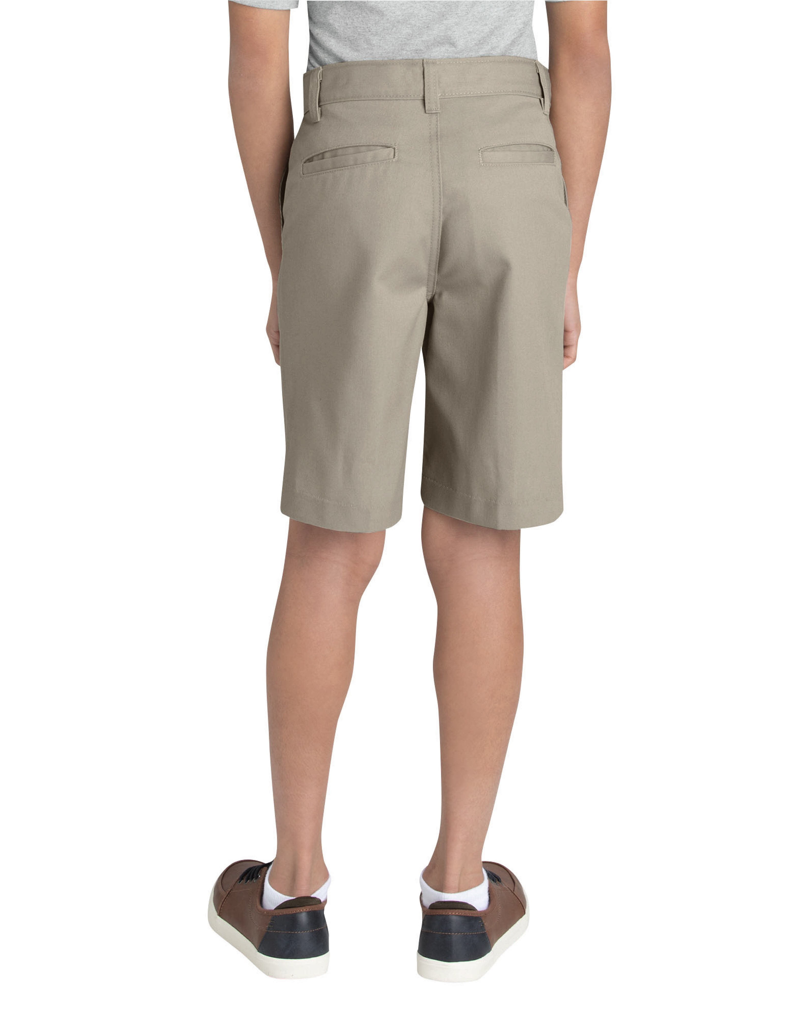 Dickies Dickies Boys School Uniform FlexWaist Flat Front Shorts