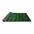 thumbnail image 2 of Ahgly Company Indoor Rectangle Abstract Emerald Green Modern Area Rugs, 4' x 6', 2 of 4