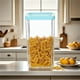 thumbnail image 5 of Xihbxyly Recipiente Hermético para Almacenar Alimentos, Frasco Alto de Plástico con Tapa Hermética, Gran Capacidad para Cereales, Harina y Pasta, Diseño Transparente para Fácil Visibilidad, Organizad, 5 of 6