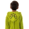 thumbnail image 5 of Dr. Seuss The Grinch Matching Family Costume Pajama Sherpa Union Suit for Kids (XL, 14/16), 5 of 6