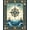 Blue, Pattern 1, variant on Flatwoven High Traffic Area Rug, Personalized Compass Rose and Boat Runner Rug with Marine Life Elements, Non Slip, Stain Resistant, Washable Area Rugs for Living Room, Bedroom(Blue, 2X3)