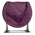 thumbnail image 4 of Impact Canopy Luna Lightweight Portable Folding Dorm Chair, Purple, 4 of 4