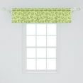 thumbnail image 2 of Ambesonne Fruit Window Valance, Tasty Exotic Gooseberries, 54" X 12", Green Reseda Green, 2 of 3