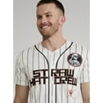 thumbnail image 2 of One Piece Men's & Big Men's Graphic Baseball Jersey, Sizes XS-3XL, 2 of 2