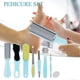 thumbnail image 2 of Professional Pedicure Kit Foot Rasp Stainless Steel Foot File Callus Remover Kit for Women Men Home Travel Salon Foot Care Kit, 2 of 4