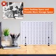 thumbnail image 3 of WEUVEB 2Set Pegboard Organizer Iron Black Minimalist Desk Accessories for Fixation, 3 of 8