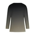 thumbnail image 5 of Tii.MM Long Sleeve Shirts for Women Casual Comfy Crew Neck Loose Lounge Tunic Blouses Fall Trendy Tops, 5 of 6