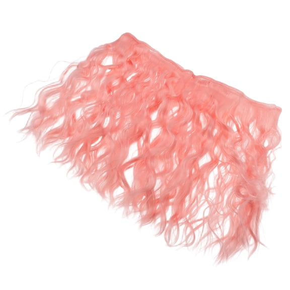 UPGRATOR 1Set Pink Curly Doll Wigs for Doll Collecting and Enthusiasts