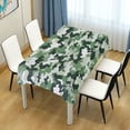thumbnail image 4 of Yayeee Tablecloths 54" x 54" Rectangle Wrinkle Resistant Party Table Cover, Army Green Camouflage Pattern, 4 of 8