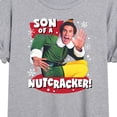 thumbnail image 3 of ELF - Son Of A Nutcracker - Juniors Ideal Flowy Muscle T-Shirt, 3 of 5