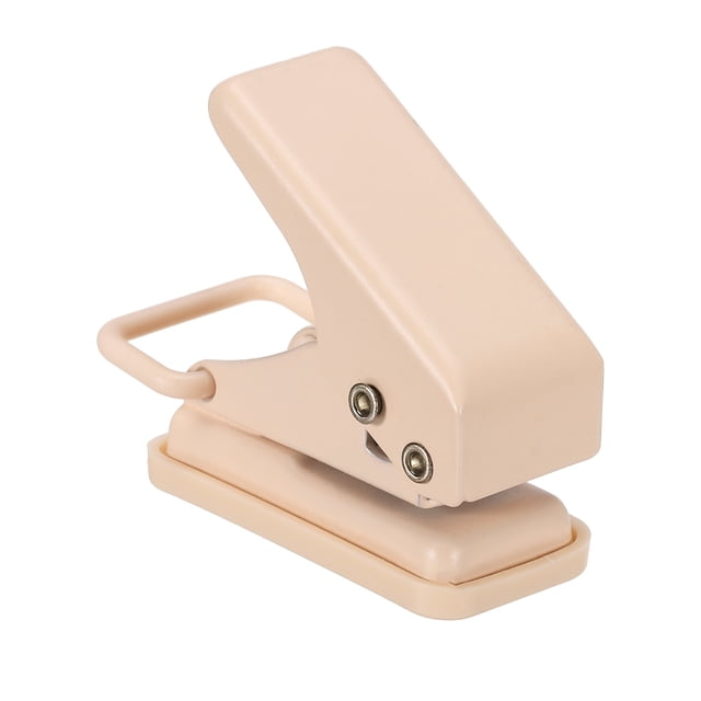 1/4" Single Hole Punch, Handheld Heavy Duty Hole Puncher for Tag DIY Craft Scrapbook
