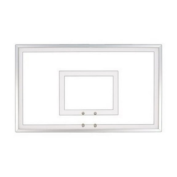 First Team FT216 Tempered Glass 36 x 54 in. Tempered Glass Backboard44; Forest Green