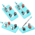 thumbnail image 3 of Shisuyan 4pcs Single Throw Switch Single Pole Switch Physics Electrical Experiment Teaching Aids, 3 of 9