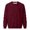 Wine, variant on Kids Solid Color Waffle Knit Crew Neck Sweatshirt Boys Girls Long Sleeve Pullover Soft Lined Fall Winter Casual Basic Top for Daily School Layering Wear(Light Green,6-8 Years)