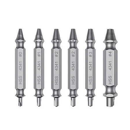 

Mortilo Screw Extractor Set Damaged Screw And Bolt Screw Extractor(4 Pcs/5pcs/6pcs)
