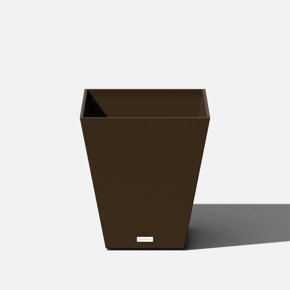 Veradek Pure Series Nobleton 18" Planter Espresso
