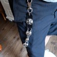 thumbnail image 4 of Guardurnaity LLavero de motocicleta Vintage cartera cintura pantalones anillo gótico Rock calavera encanto moda Punk cadenas Accesorios Accesorios de disfraces Guardurnaity AP014041-01, 4 of 6