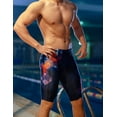 thumbnail image 3 of Jambières de Natation pour Hommes, Maillot de Bain d'Entraînement Pro, Résistant au Chlore, 3 of 5