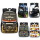 thumbnail image 2 of Mochila pequeña de 13 pulgadas para niños y niñas, morral escolar con diseño de tren locomotor, ideal para libros, guardería, chico Fivean unisex, 2 of 2
